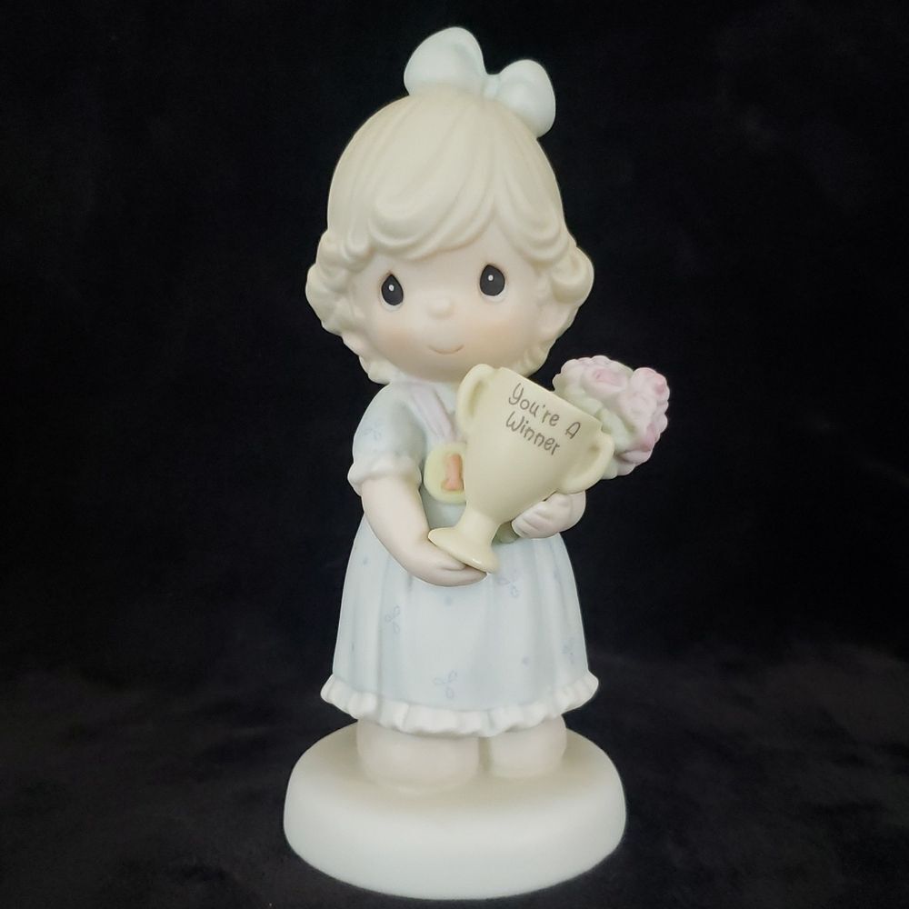 Vtg Precious Moments "You're My Number One Friend " Easter Seals #530026 (1992)
